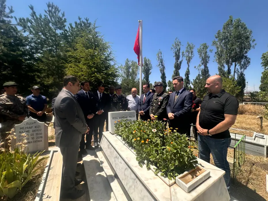 15 Temmuz Şehidi Halil Hamuryen Van'da Dualarla Anıldı