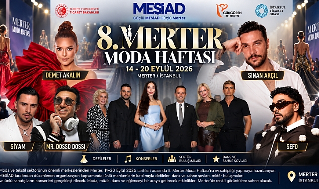 8. Merter Moda Haftası İçin Geri Sayım Başladı: Moda ve Müzik Merter'de Buluşuyor