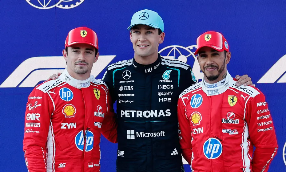 Avusturya Grand Prix'sinde Şok: Verstappen Kaza Yaptı, Pole Pozisyonu Russell'ın