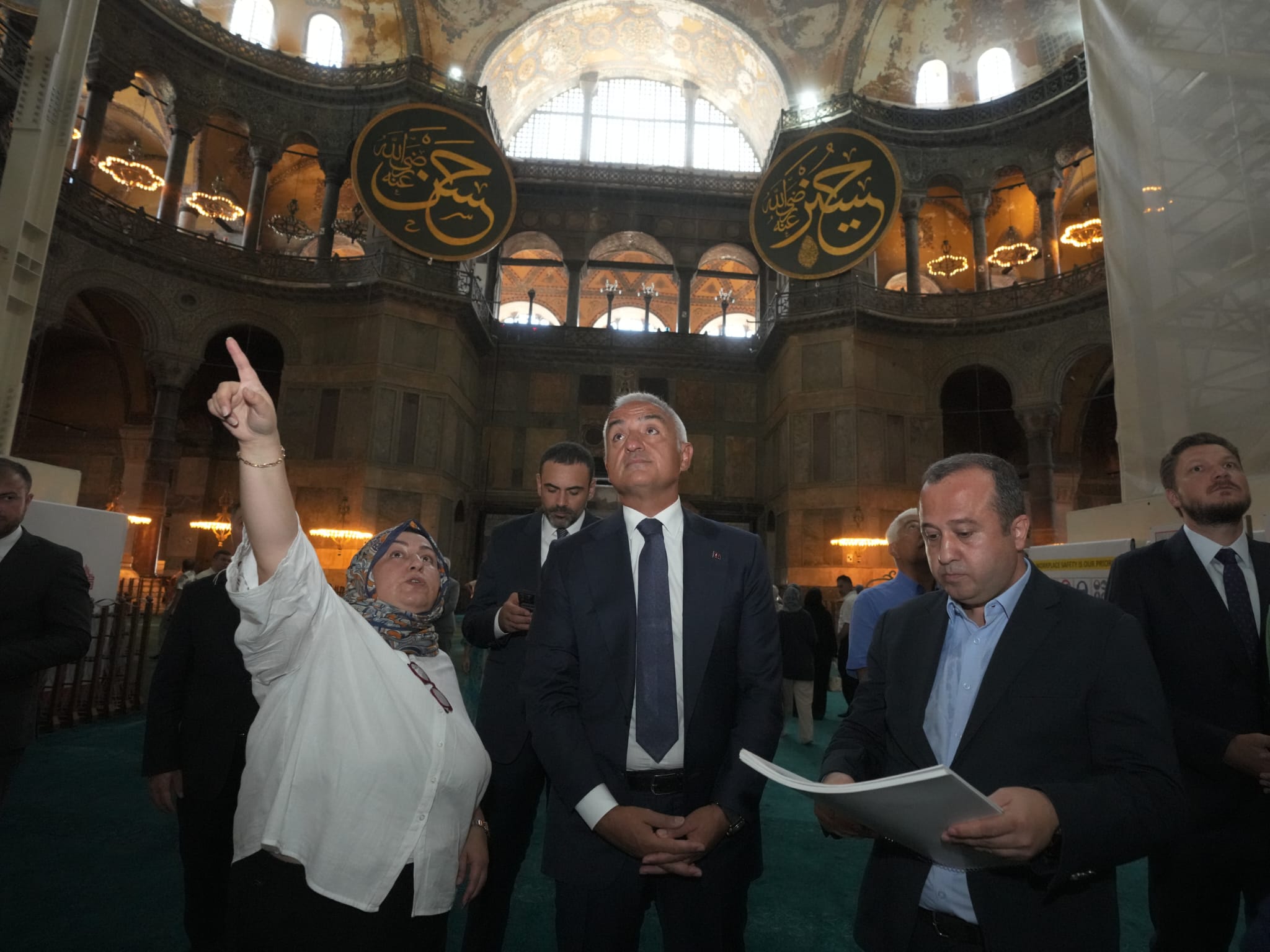 Ayasofya-i Kebir Camii'nde Dev Restorasyon: Üç Etap Geride Kaldı