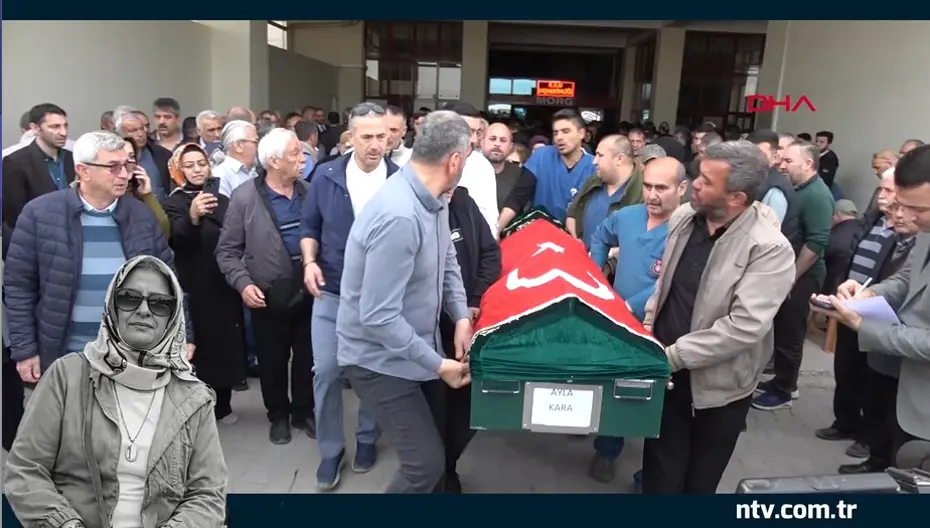 Ayla Öğretmenin Cenazesi Ailesine Teslim Edildi