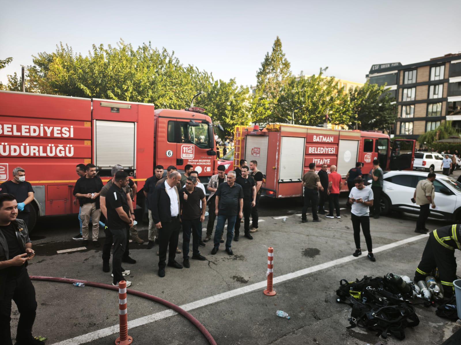 Batman'da Spor Salonunda Yangın Faciası: 2 Ölü, 10 Yaralı