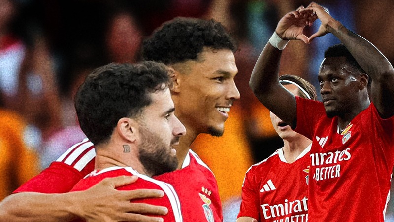 Benfica'dan Hearts'a Gol Yağmuru: Rafa Silva ve Jhon Duran Sahne Aldı