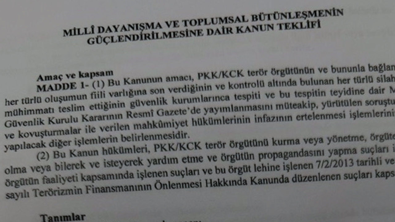 Çerçeve Yasa İçin İlk Onay: Komisyondan Geçen Süreç Yasasında Hangi Maddeler Var?