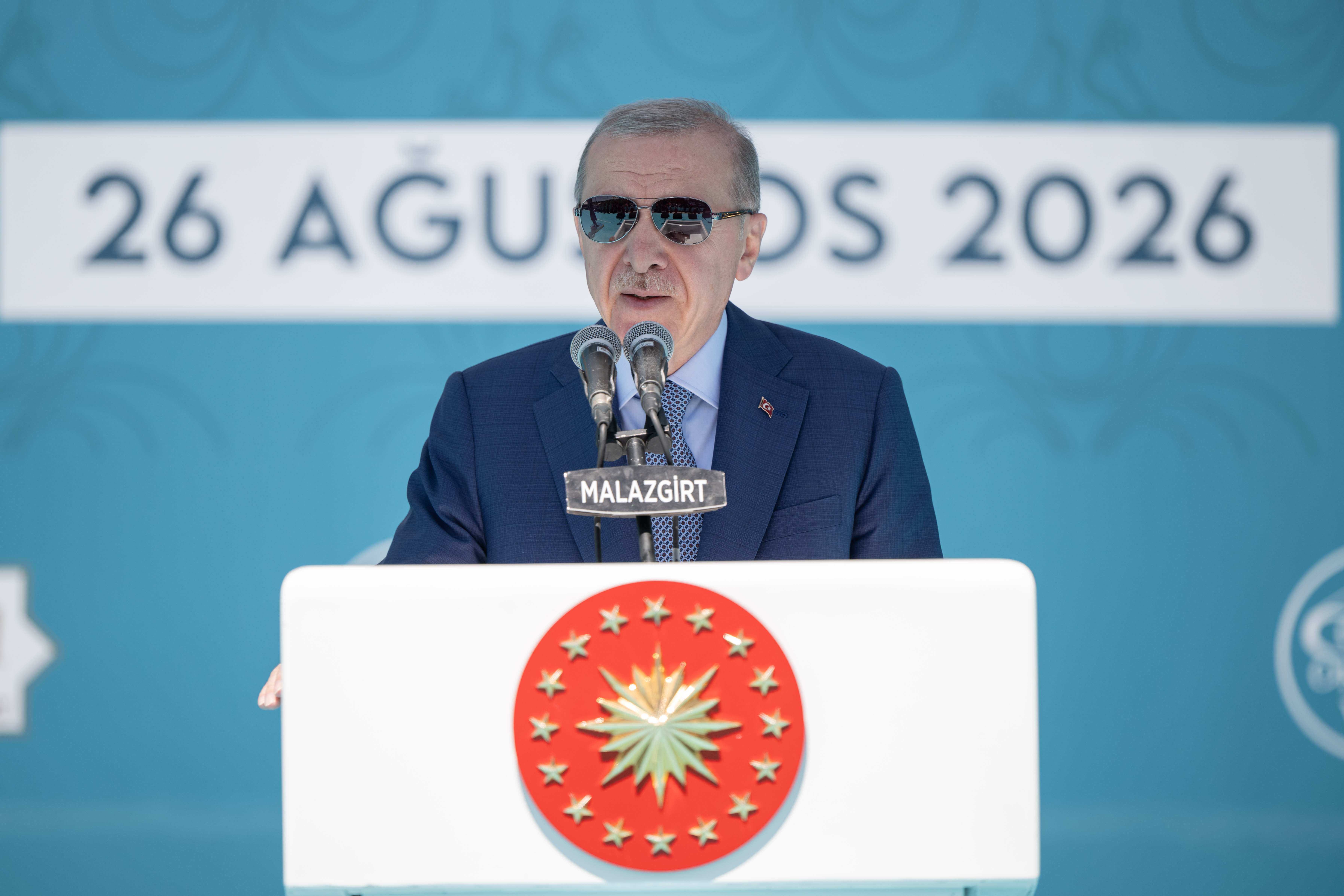 Cumhurbaşkanı Erdoğan'dan Malazgirt'te Önemli Mesajlar: Söz Konusu Vatansa Kimseye Boyun Eğmeyiz
