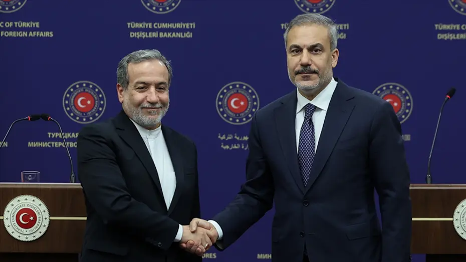 Dışişleri Bakanı Hakan Fidan ve İranlı Mevkidaşı Abbas Arakçi Arasında Kritik Görüşme
