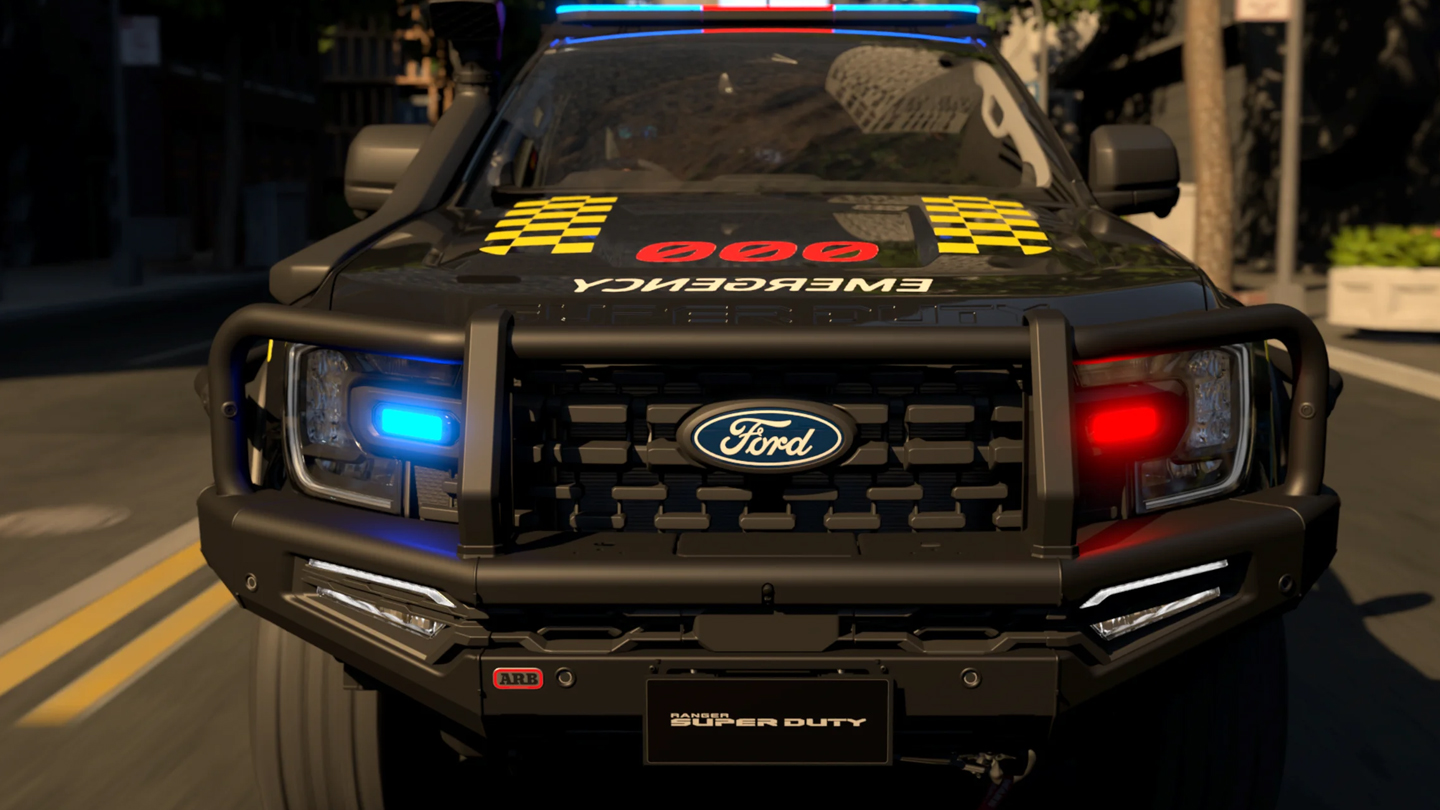 Ford Ranger Super Duty İtfaiye Aracı Otonom Özellikleriyle Dikkat Çekiyor