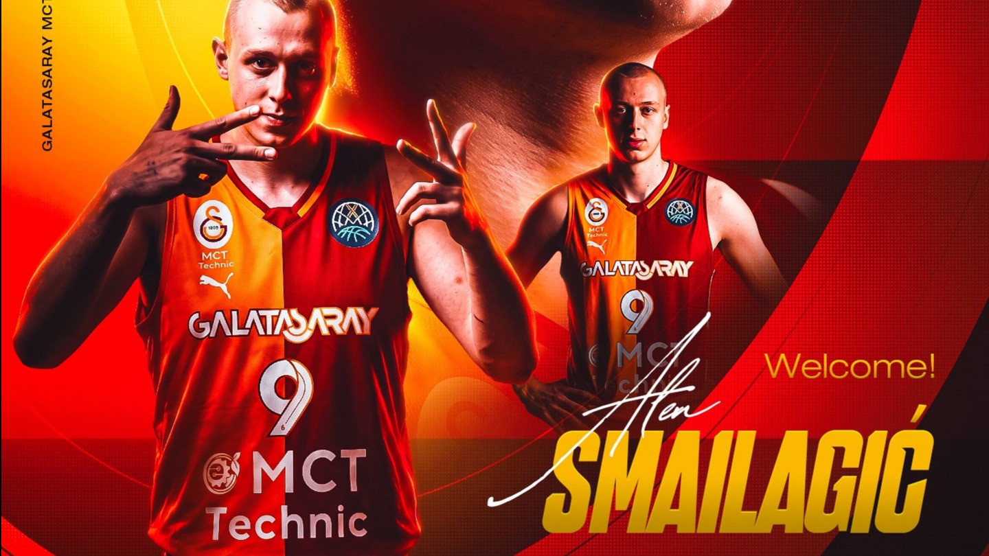 Galatasaray'dan Güçlü Takviye: Sırp Pivot Alen Smailagic Sarı-Kırmızılılarda