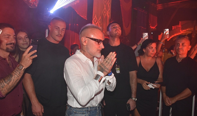 Gianluca Vacchi Antalya BLM Beach Konseriyle Coşturdu