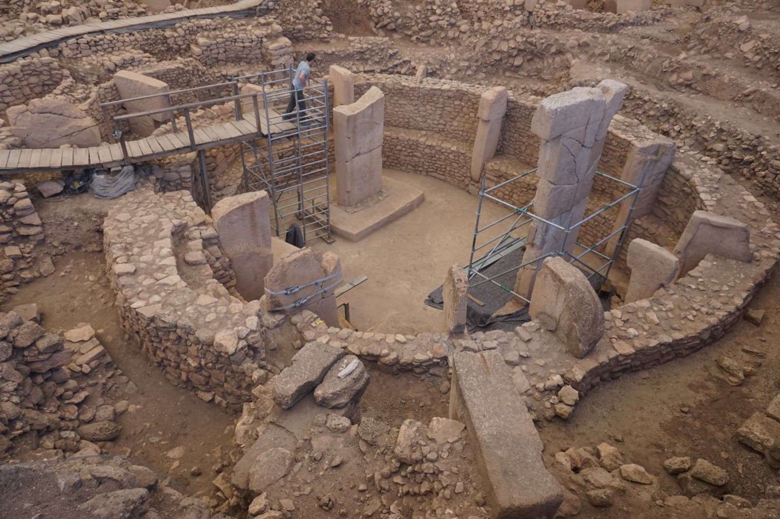 Göbeklitepe'de Tarihi An: Kuzey Kesiminde İlk Kazı Başladı