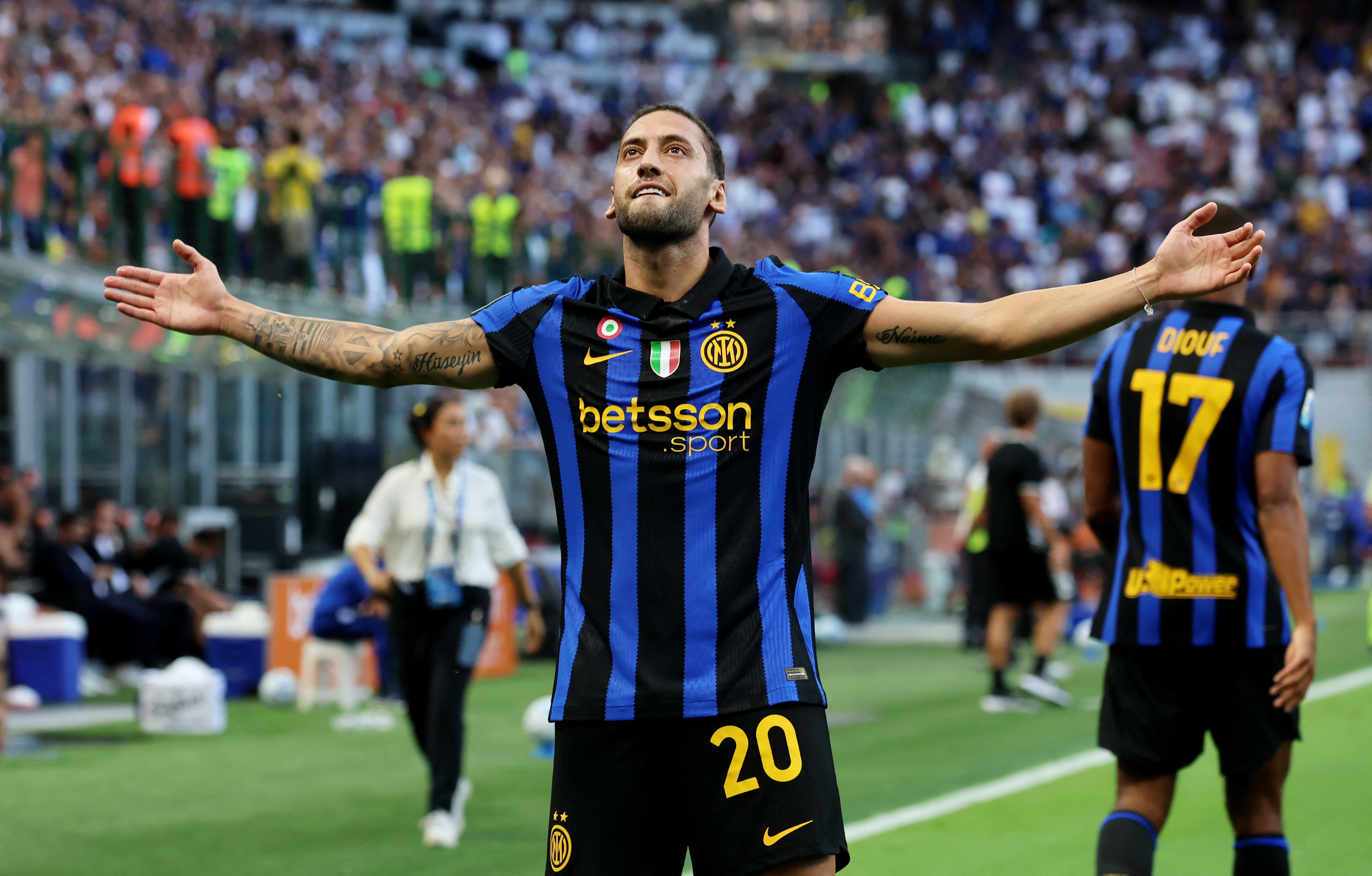 Hakan Çalhanoğlu Harika Attı, Inter Sezona Farklı Başladı