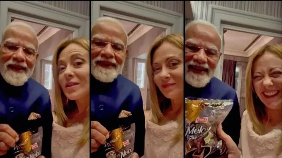 İtalya ve Hindistan Arasında Şeker Diplomasisi: Meloni ve Modi’den Esprili Paylaşım