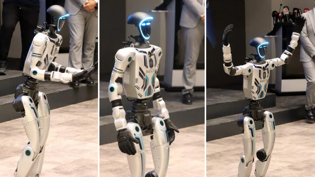 Kayseri'de Bir İlk: İnsan Görünümlü Robot MEGA Belediyede İşe Başladı