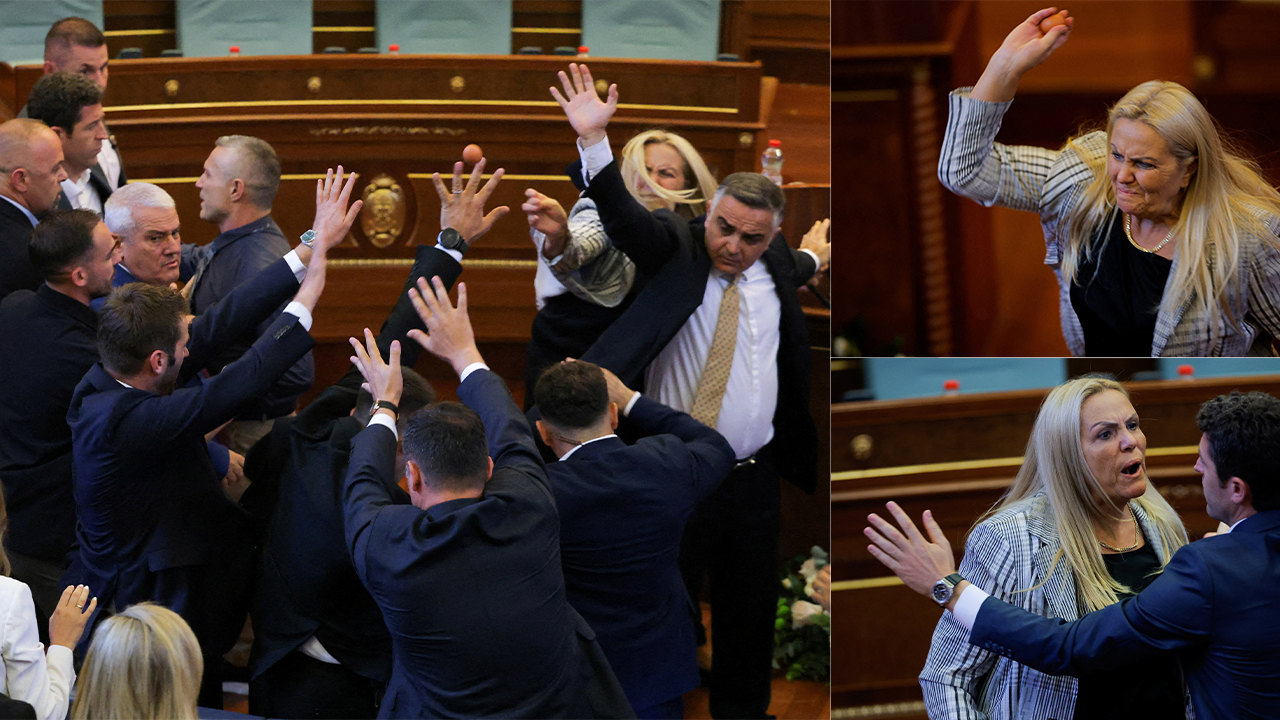 Kosova Meclisinde Şok Protesto: Başbakana Yumurta Atıldı
