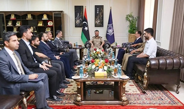 Libya İçişleri Bakanı Al-Tarabulsi ve Türk Büyükelçiden Güvenlik Ortaklığı Görüşmesi