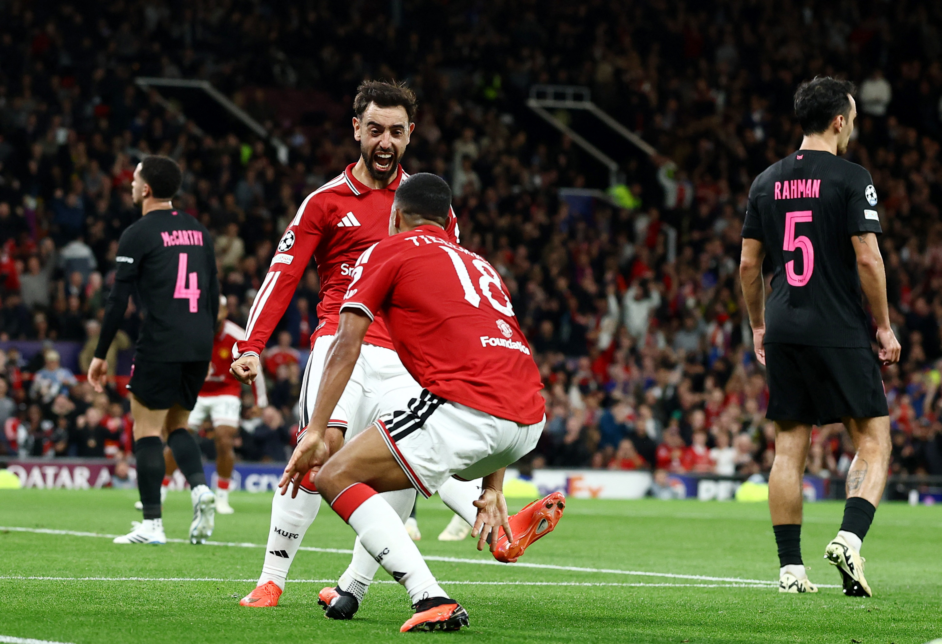 Manchester United, Şampiyonlar Ligi'ne Muhteşem Bir Dönüş Yaptı