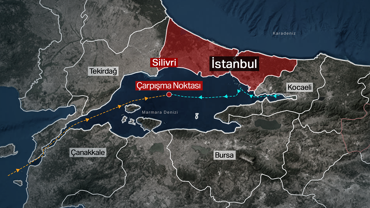 Marmara Denizi'ndeki Faciada Uzak Yol Kaptanından Kritik Yük ve Kaza Değerlendirmesi