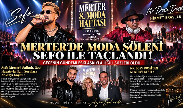 Merter'de Moda Şöleni Sefo ile Taçlandı: Ünlü Rapçiden Eski Aşkı Açıklaması