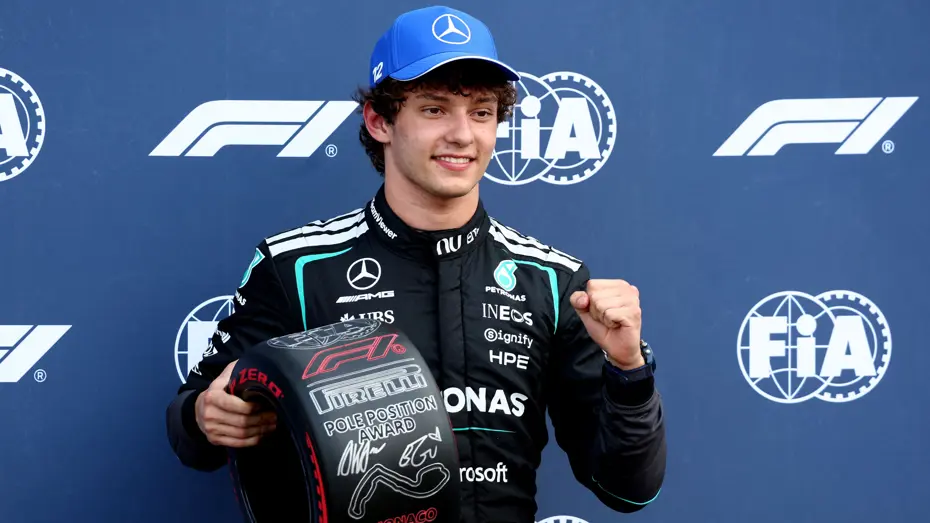 Monaco'da Pole Pozisyonu Kimi Antonelli'nin Oldu