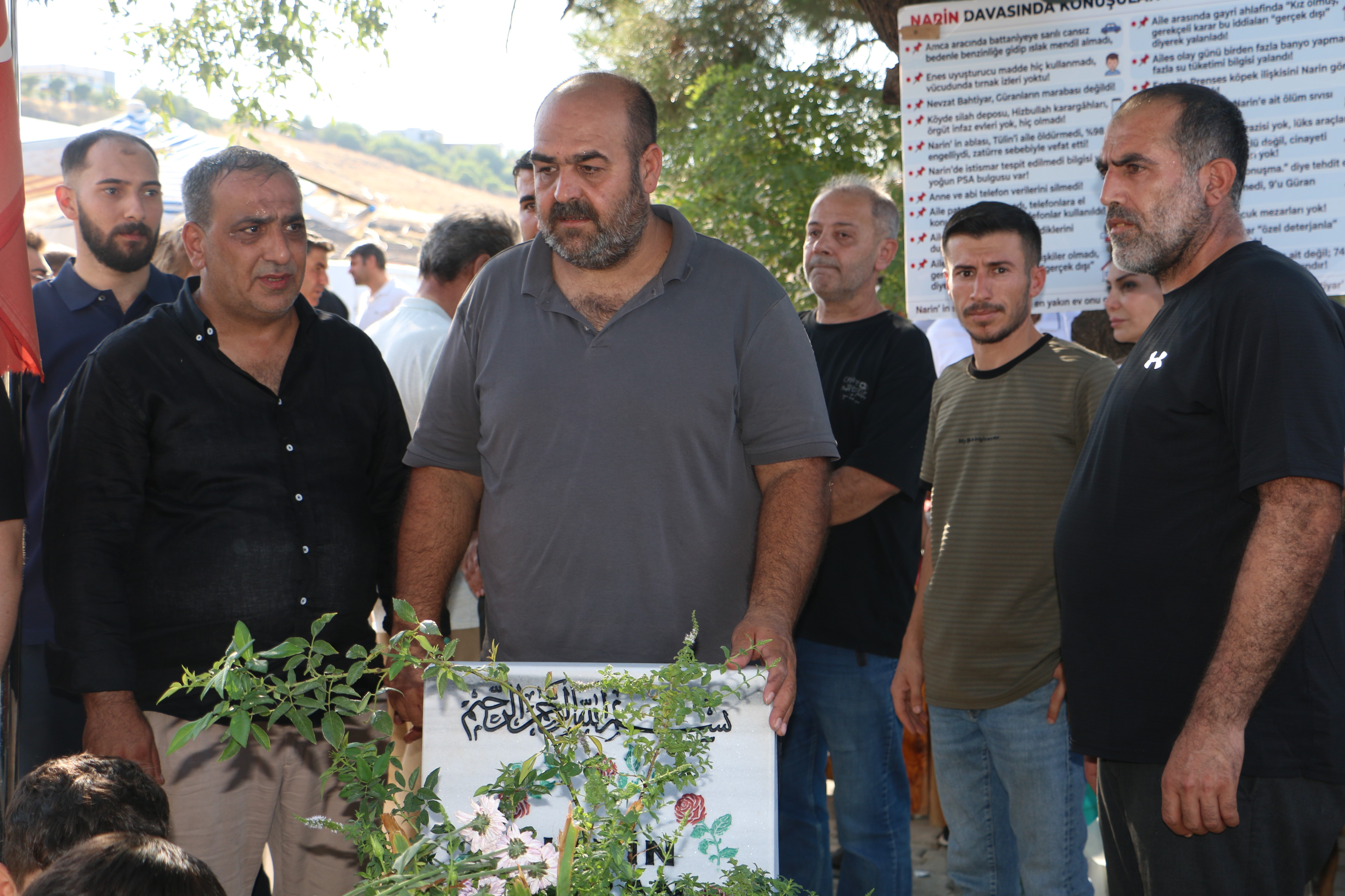 Narin Cinayetinde İkinci Yıl: Mezarı Başında Duygusal Anma