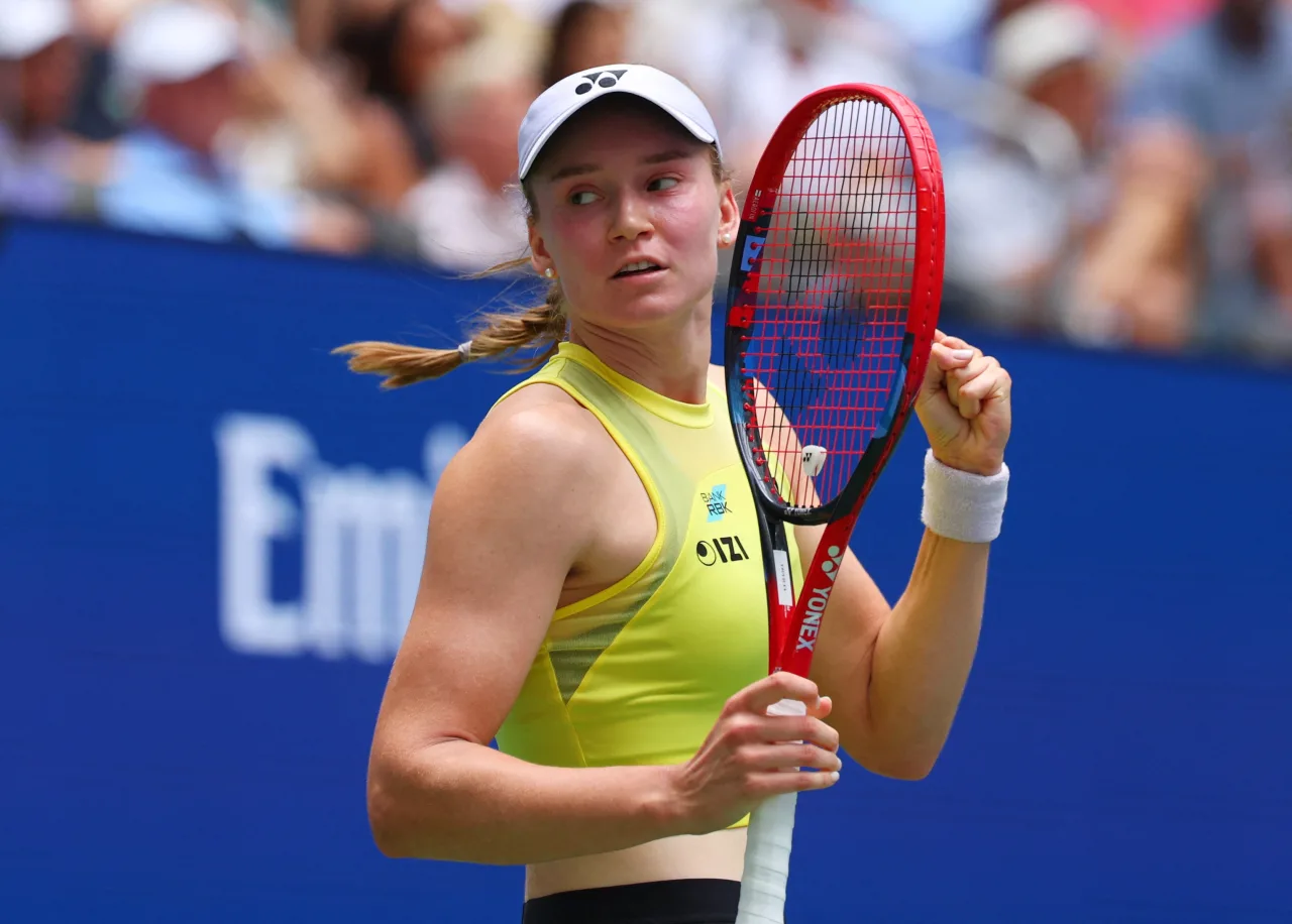 ABD Açık'ta Elena Rybakina Yarı Finale Yükseldi