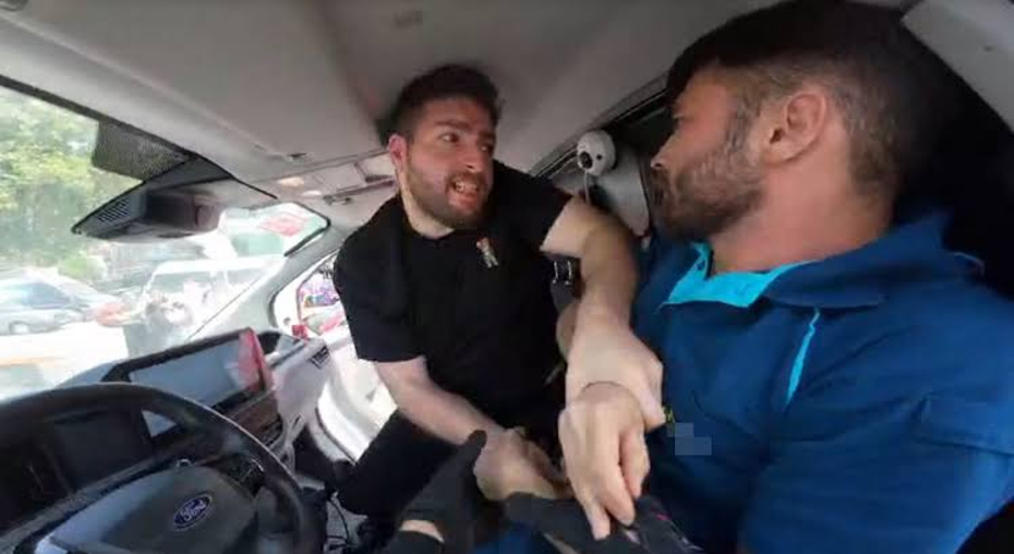 Nigde'de Trafikte Yol Verme Kavgasi: Kargo Surucusune Saldiri Kamerada