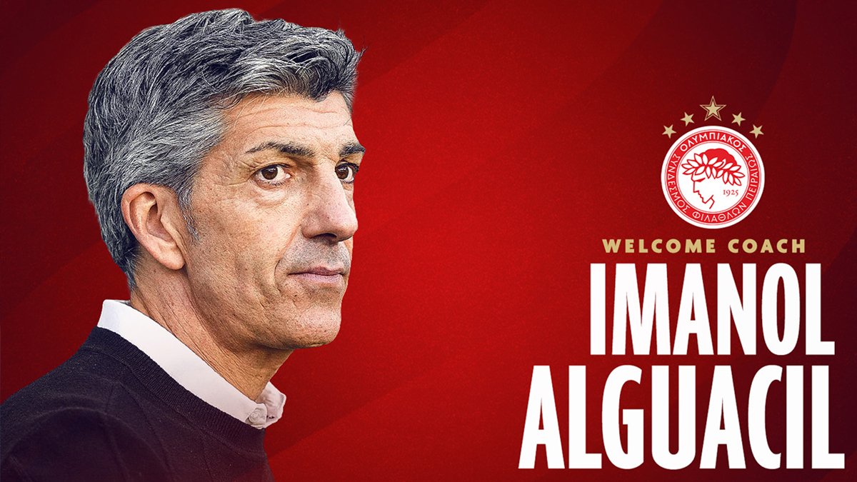 Olympiakos'ta Imanol Alguacil Dönemi Resmen Başladı