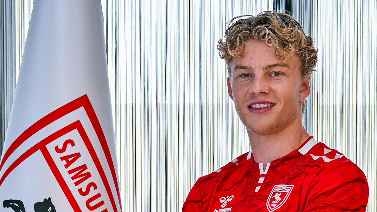 Samsunspor'dan Dev Transfer: Oskar Ohlenschlaeger 5 Yıllık İmza Attı
