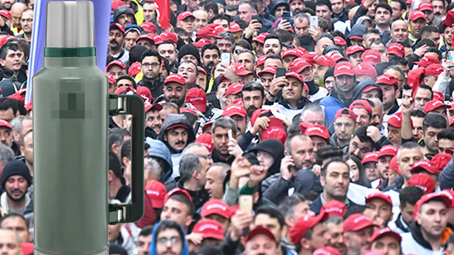 Sendikadan Şaşırtan Kampanya: İstifasını Geri Alana Termos Hediyesi