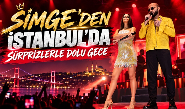 Simge Berkay'la Aynı Sahnede Müzik Ziyafeti Sundu