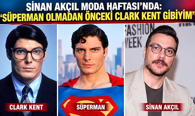 Sinan Akçıl'dan Moda Haftası'nda Esprili Açıklamalar: Süperman Gibiyim