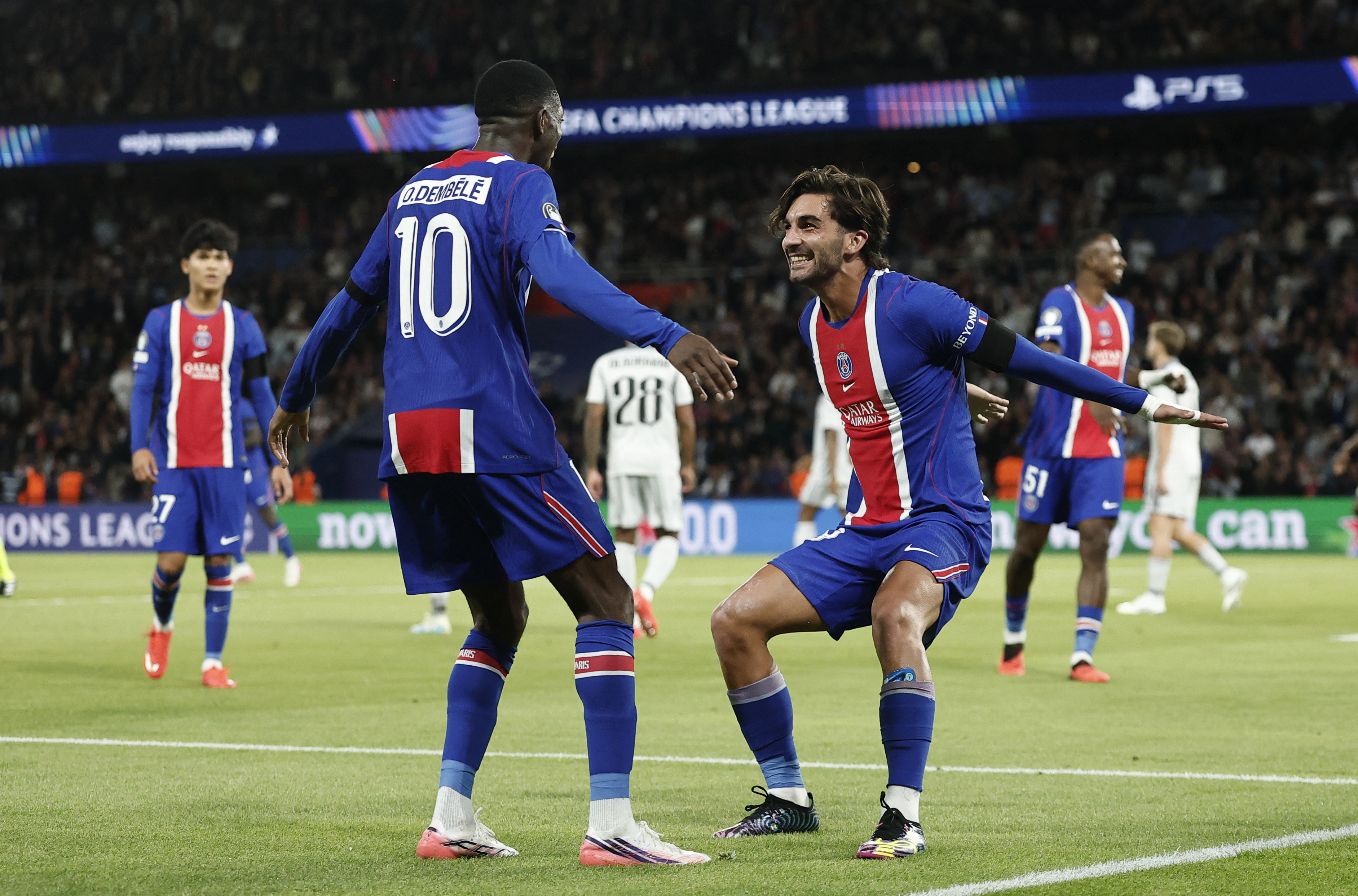 Son Şampiyon PSG'den Devler Ligi'nde Gol Şov: 6-1
