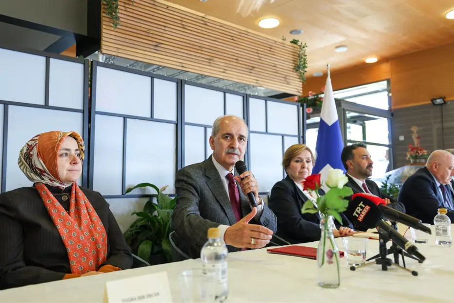 TBMM Başkanı Numan Kurtulmuş Finlandiya'da Resmi Temaslarda Bulunuyor
