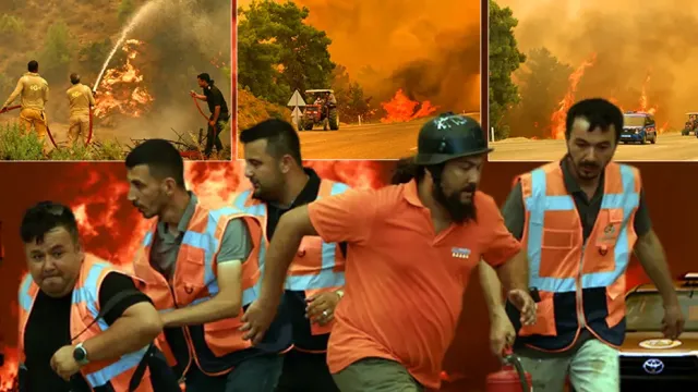 Orman Yangınlarında Son Durum: Fethiye ve Birçok Noktada Alevlerle Mücadele Sürüyor
