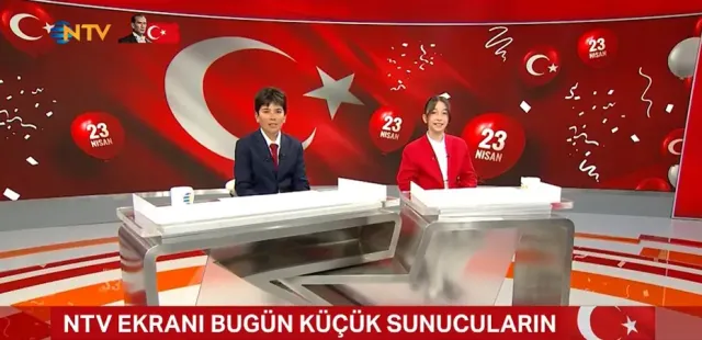 NTV Ekranlarında 23 Nisan Coşkusu: Geleceğin Sunucuları Görev Başında