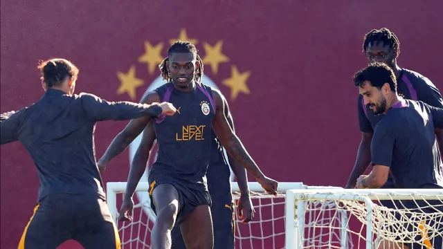 Galatasaray'da Sporting Maçının Taktik Çalışması Tamamlandı
