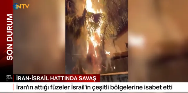İran'dan İsrail'e Gece Yarısı Füze Saldırısı: Bölgede Gerilim Tırmanıyor
