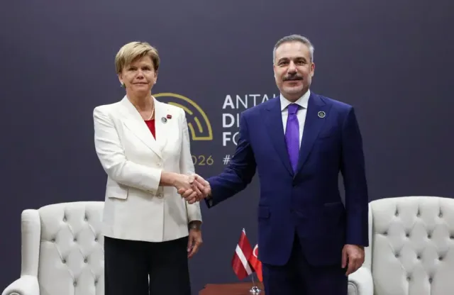 Dışişleri Bakanı Fidan'dan Antalya'da Kritik Letonya Görüşmesi