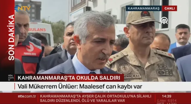 Kahramanmaraş'ta Okul Saldırısı: 4 Kişi Hayatını Kaybetti