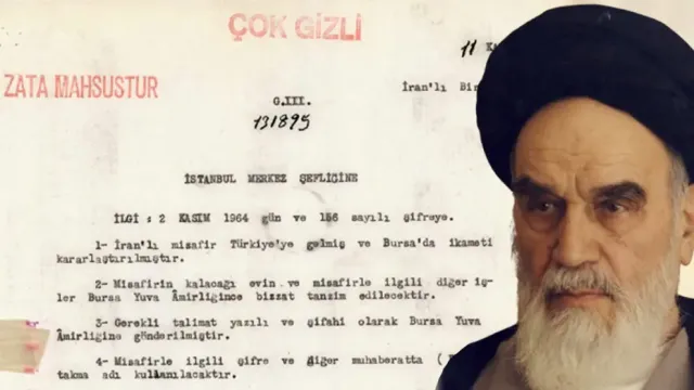MİT'ten Tarihi Belge: Humeyni'nin Türkiye'deki Gizli İkameti Ortaya Çıktı
