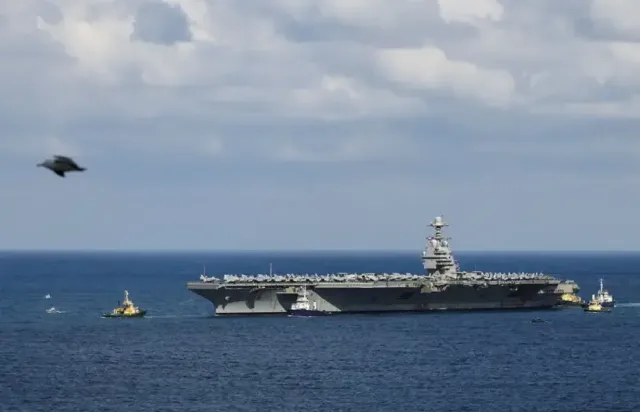 ABD Orta Dogu Stratejisinde Degisim: Ucak Gemisi USS Gerald R. Ford Donus Yolunda