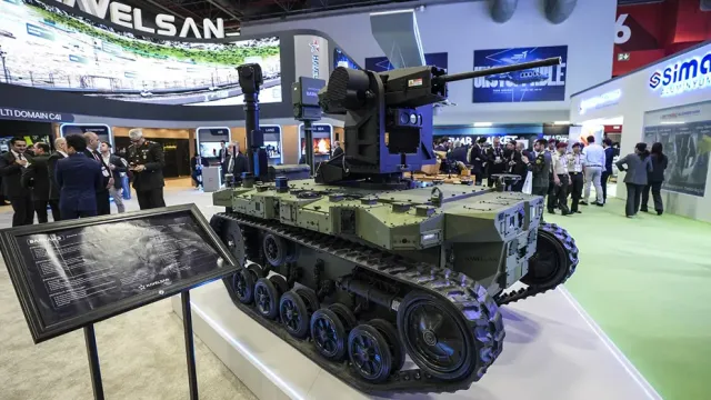 HAVELSAN'ın Yeni İnsansız Kara Aracı BARKAN 3 Sahneye Çıktı