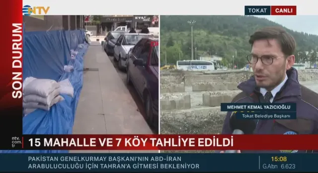 Tokat'ta Taşkın Tehlikesi Sürüyor: Başkan Yazıcıoğlu'ndan Kritik Açıklamalar