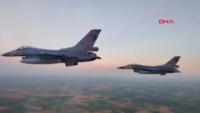 Kozan'da Kurtuluş Coşkusu: F-16'larla Gökyüzünde Nefes Kesen Gösteri