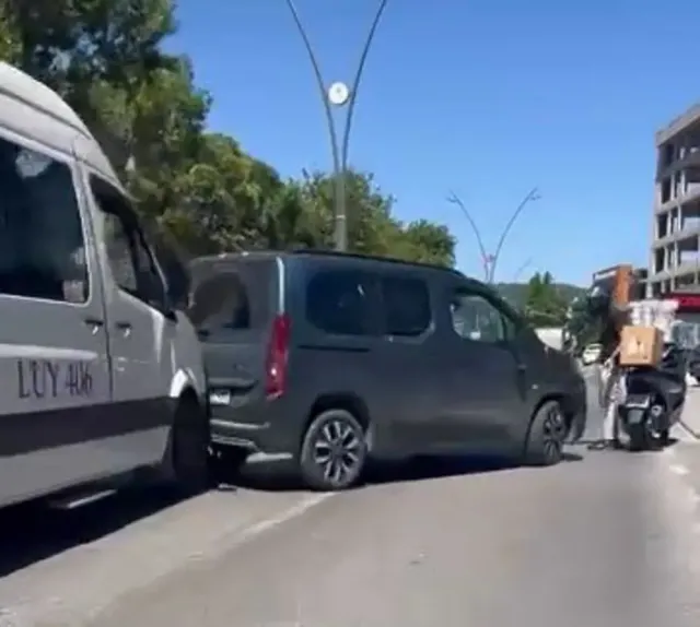 Kartal'da Trafik Tartışması: Unutkan Sürücü Kaza Yaptı, Motokuryeye Saldırdı