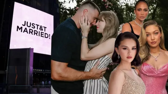 Taylor Swift ve Travis Kelce'nin Düğününde Hollywood Geçidi