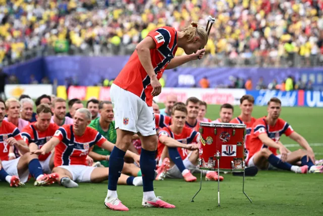 Brezilya'yı Deviren Norveç Çeyrek Final Biletini Kaptı