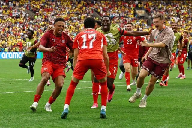 İsviçre Penaltı Atışları Sonrası Çeyrek Finalde