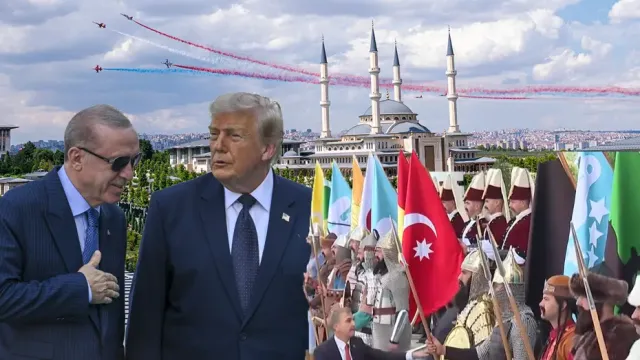 Trump'a Ankara'da Tarihi Karşılama: 16 Türk Devletine Vurgu