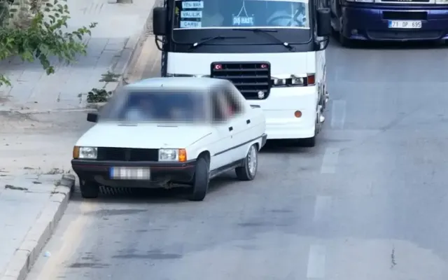 Kırıkkale'de Dron Destekli Trafik Denetimi: Ehliyetsiz Sürücünün Kaçışına Geçit Yok